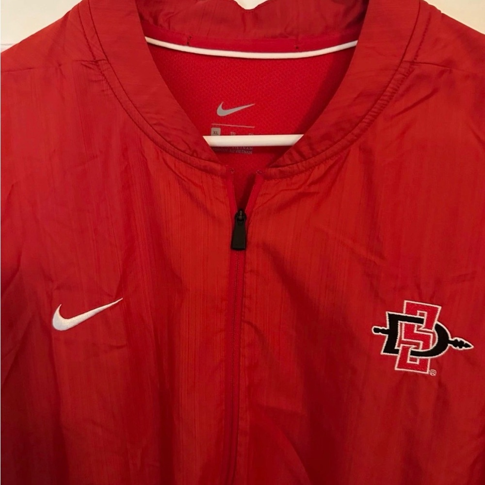 San Diego State SDSU Aztecs Nike Scarlet Red Sports Jacket
